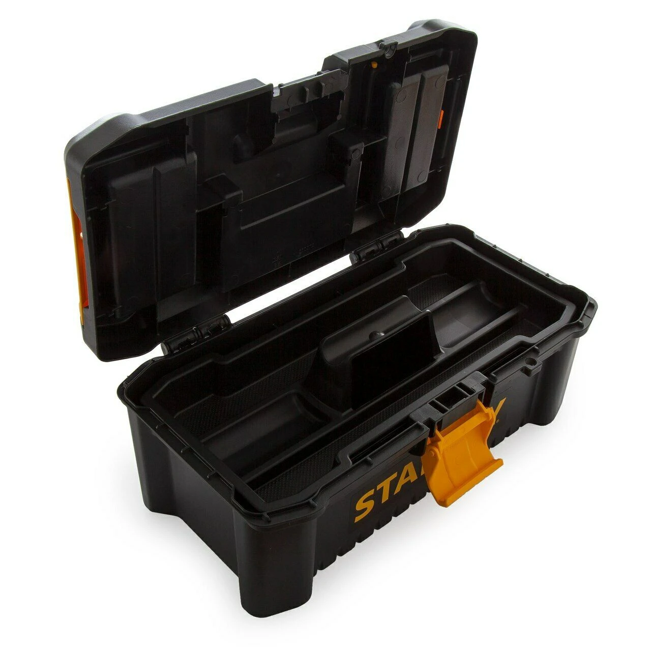 Stanley STST1-75514 Essential 12.5" Toolbox With Organiser Top, Plastic Latch. Tool Box 5 Stanley STST1-75514 Essential 12.5" Toolbox With Organiser Top, Plastic Latch. Tool Box - Image 3