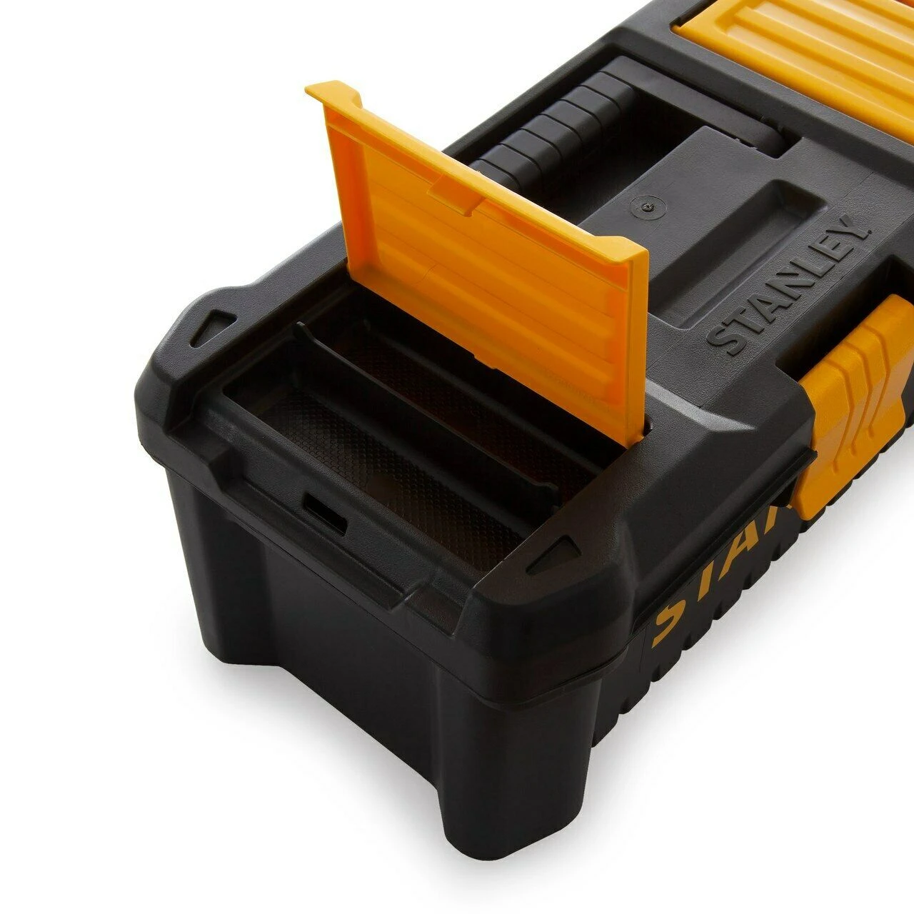 Stanley STST1-75514 Essential 12.5" Toolbox With Organiser Top, Plastic Latch. Tool Box 4 Stanley STST1-75514 Essential 12.5" Toolbox With Organiser Top, Plastic Latch. Tool Box - Image 2