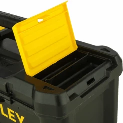 Stanley STST1-75515 Essential 12.5" Toolbox With Organiser Top, Metal Latch. Tool Box 13 Stanley STST1-75515 Essential 12.5" Toolbox With Organiser Top, Metal Latch. Tool Box -Stahlwille Shop STST1 75515top