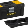Stanley STST1-75515 Essential 12.5" Toolbox With Organiser Top, Metal Latch. Tool Box -Stahlwille Shop STST1 75515with tote