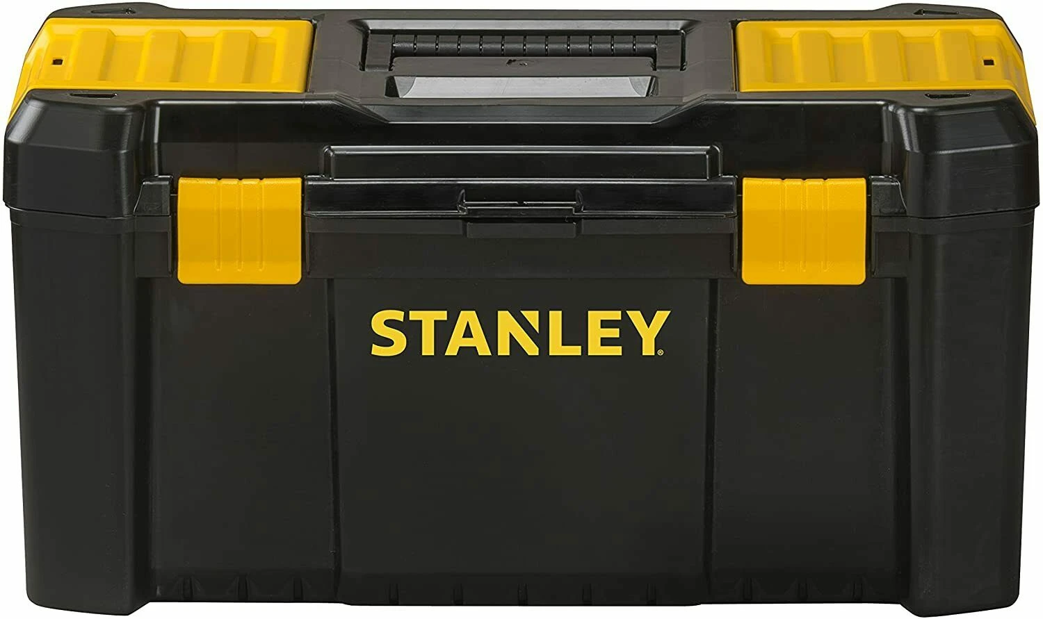 Stanley STST1-75520 Essential 19" Toolbox With Organiser Top, Plastic Latches. Tool Box 4 Stanley STST1-75520 Essential 19" Toolbox With Organiser Top, Plastic Latches. Tool Box - Image 2