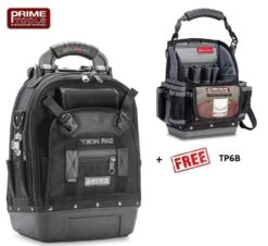 Veto Pro Pac TECH-PAC BLACKOUT Tool Backpack / Rucksack + TP6B FREE