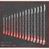 Teng TED6515 15 Piece Metric Combination Spanner Set In Eva Foam Sizes: 5.5 - 19mm