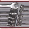 Teng TT6010M Metric Stubby Spanner Set In Tool Box Module Tray