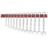 Teng WR8012 12 Piece Anti-Slip Combination Spanner Set On Wall Rack 8-19mm -Stahlwille Shop WR8012