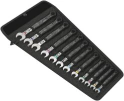 Wera 004181 Bicycle Set 12 6003 JOKER 12 Piece Metric Combination Spanner Set 6-17mm