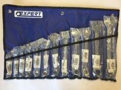 Expert By Facom E110327 12 Piece Metric Combination Spanner Set Supplied In Tool Roll 7-24mm -Stahlwille Shop e110327 1