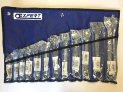 Expert By Facom E110327 12 Piece Metric Combination Spanner Set Supplied In Tool Roll 7-24mm -Stahlwille Shop e110327